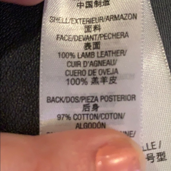 RARE Juicy Couture - lamb leather pleated skirt - Picture 5 of 5